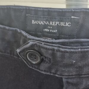 Banana Republic Black Aiden Pants